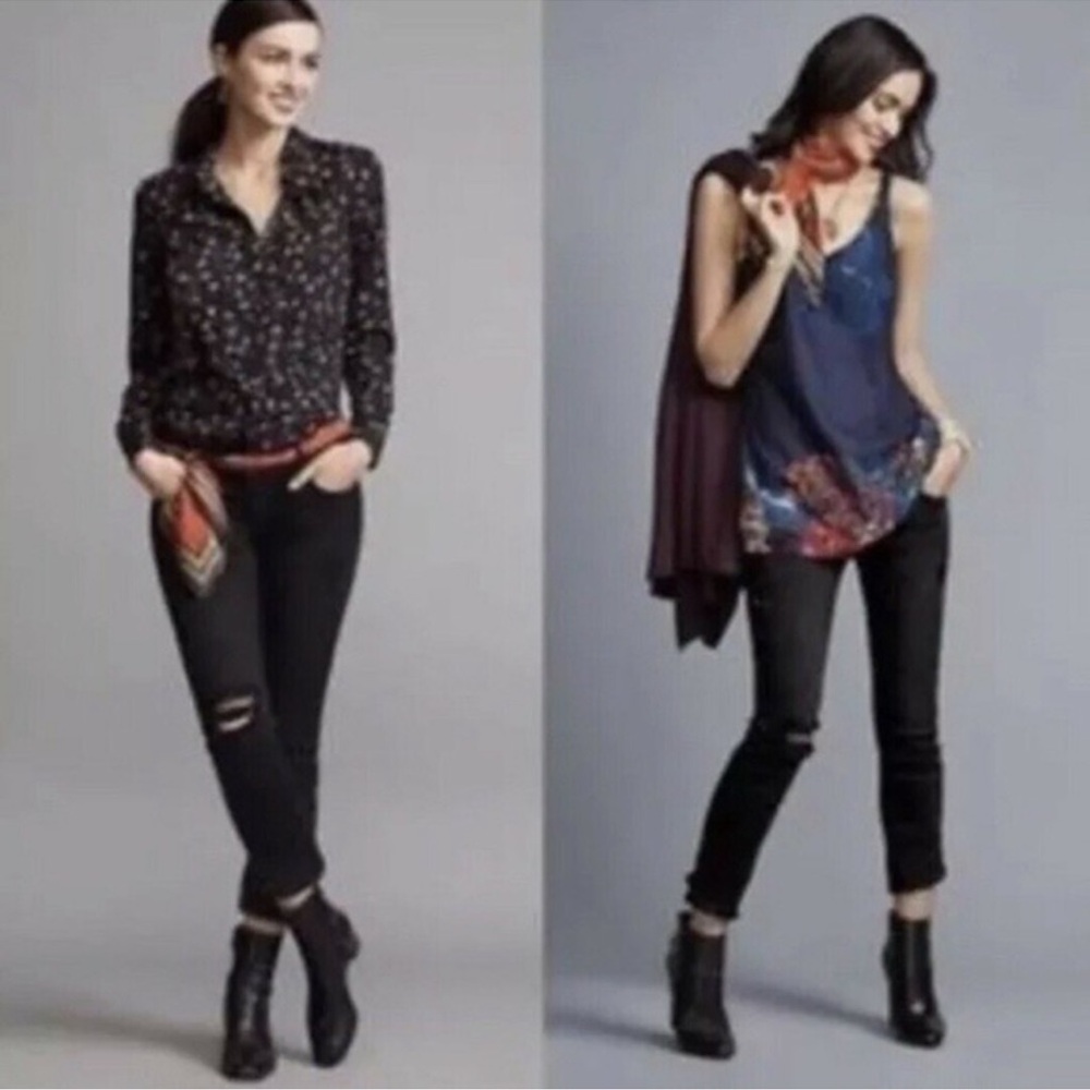 CAbi Black Slim Boyfriend Women's Jeans